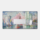 Paul Signac - Intrede van La Rochelle Harbour Bureaumat (Keyboard & Muis)