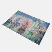 Paul Signac - Intrede van La Rochelle Harbour Deurmat (Schuin)