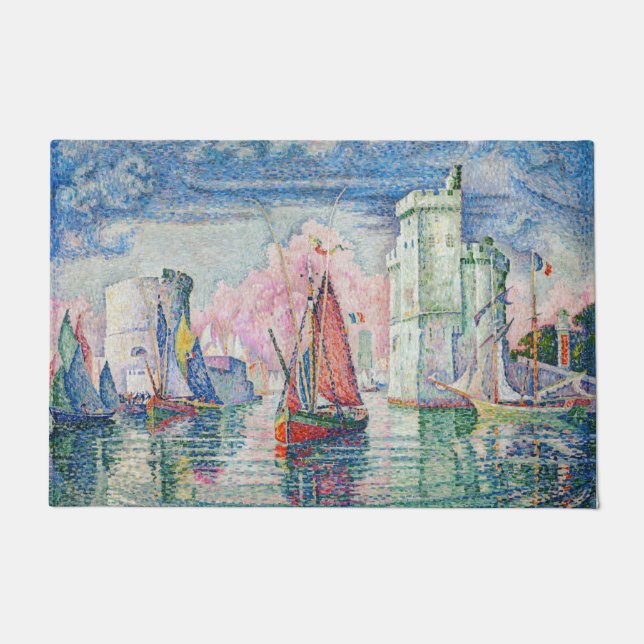 Paul Signac - Intrede van La Rochelle Harbour Deurmat (Voorkant)