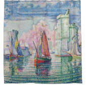 Paul Signac - Intrede van La Rochelle Harbour Douchegordijn (Voorkant)