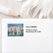 Paul Signac - Intrede van La Rochelle Harbour Etiket (Insitu)