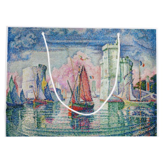 Paul Signac - Intrede van La Rochelle Harbour Groot Cadeauzakje (Achterkant)