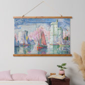 Paul Signac - Intrede van La Rochelle Harbour Hangend Wandkleed (Slaapkamer)