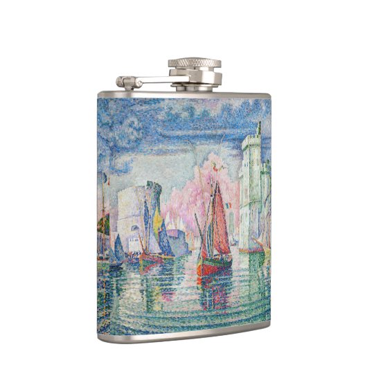 Paul Signac - Intrede van La Rochelle Harbour Heupfles (Rechts)