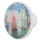 Paul Signac - Intrede van La Rochelle Harbour Keramische Knop (Rechts)