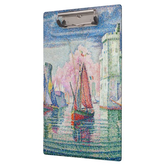 Paul Signac - Intrede van La Rochelle Harbour Klembord (Links)