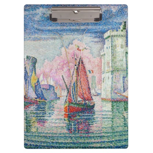 Paul Signac - Intrede van La Rochelle Harbour Klembord (Voorkant)