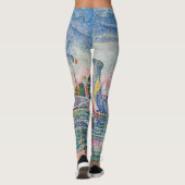 Paul Signac - Intrede van La Rochelle Harbour Leggings (Achterkant)
