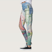 Paul Signac - Intrede van La Rochelle Harbour Leggings (Links)