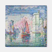 Paul Signac - Intrede van La Rochelle Harbour Magneet (Voorkant)
