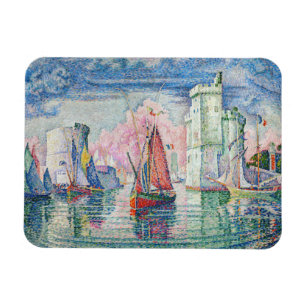 Paul Signac - Intrede van La Rochelle Harbour Magneet