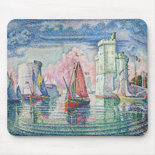 Paul Signac - Intrede van La Rochelle Harbour Muismat (Voorkant)