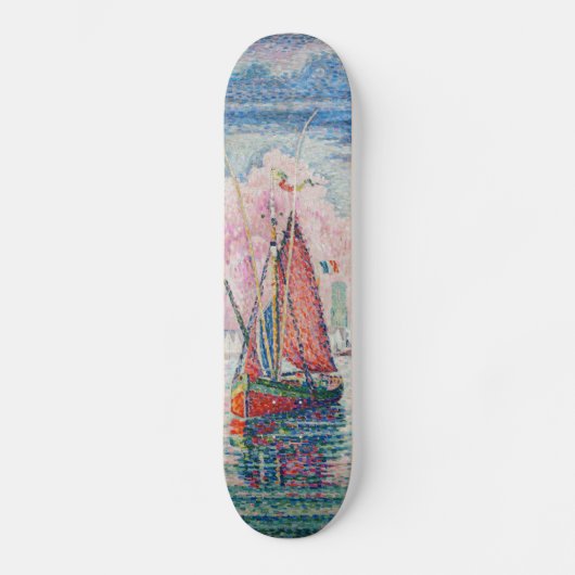 Paul Signac - Intrede van La Rochelle Harbour Persoonlijk Skateboard (Voorkant)