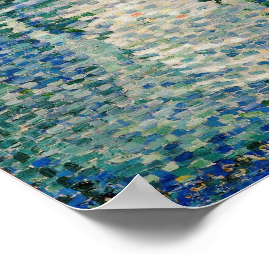 Paul Signac - Intrede van La Rochelle Harbour Poster (Hoek)