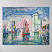 Paul Signac - Intrede van La Rochelle Harbour Poster (Voorkant)