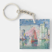 Paul Signac - Intrede van La Rochelle Harbour Sleutelhanger (Voorkant)