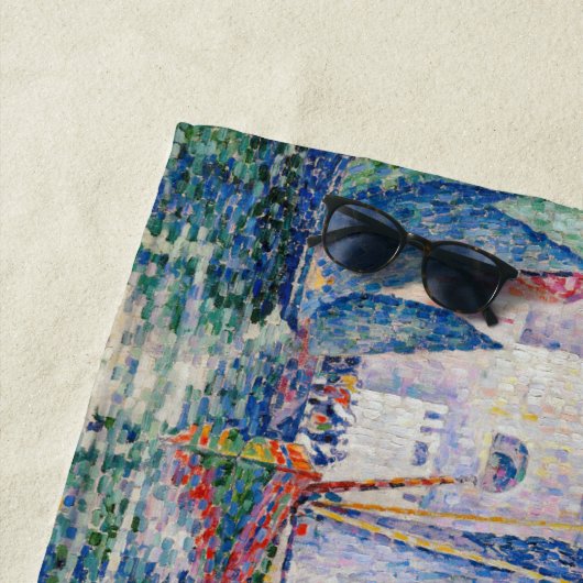 Paul Signac - Intrede van La Rochelle Harbour Strandlaken (In situ)