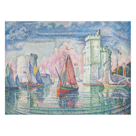 Paul Signac - Intrede van La Rochelle Harbour Tafelkleed (Voorkant (Horizontaal))
