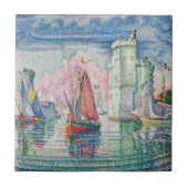 Paul Signac - Intrede van La Rochelle Harbour Tegeltje (Voorkant)