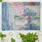 Paul Signac - Intrede van La Rochelle Harbour Theedoek (Gevouwen)