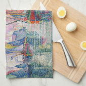 Paul Signac - Intrede van La Rochelle Harbour Theedoek (Quarter Fold)