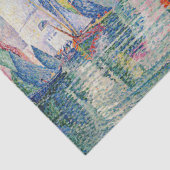 Paul Signac - Intrede van La Rochelle Harbour Tissuepapier (Detail)