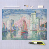 Paul Signac - Intrede van La Rochelle Harbour Tissuepapier (Craft)