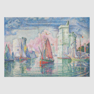 Paul Signac - Intrede van La Rochelle Harbour Tissuepapier