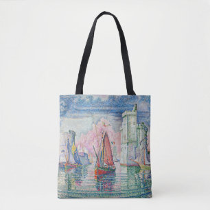 Paul Signac - Intrede van La Rochelle Harbour Tote Bag
