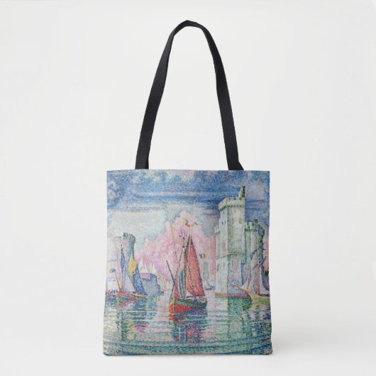 Paul Signac - Intrede van La Rochelle Harbour Tote Bag (Voorkant)