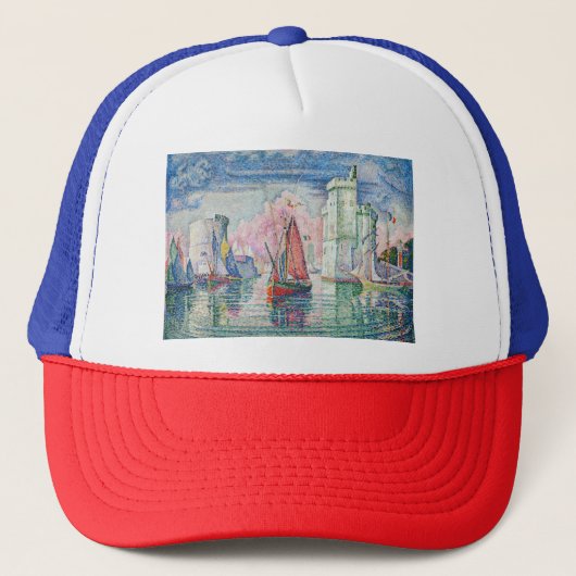 Paul Signac - Intrede van La Rochelle Harbour Trucker Pet (Voorkant)