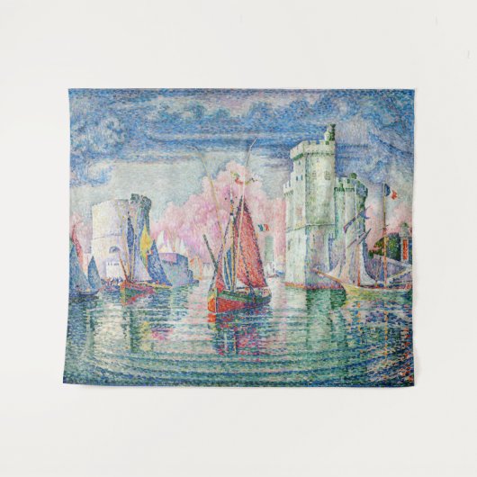 Paul Signac - Intrede van La Rochelle Harbour Wandkleed (Voorkant (horizontaal))