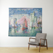 Paul Signac - Intrede van La Rochelle Harbour Wandkleed (In Situ (horizontaal))