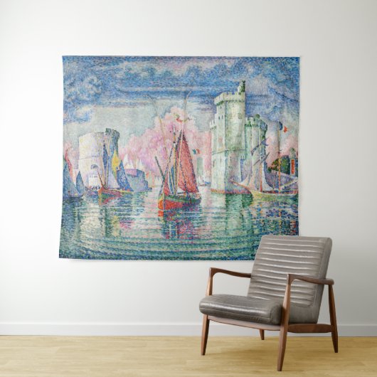 Paul Signac - Intrede van La Rochelle Harbour Wandkleed (In Situ (horizontaal))