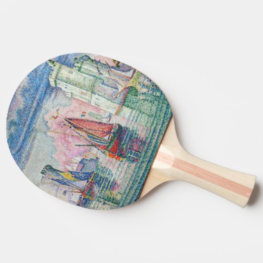 Paul Signac - Intrede van La Rochelle Tafeltennisbatje (Zijkant)