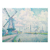Paul Signac - Kanaal van Overschie Foto Afdruk (Voorkant)