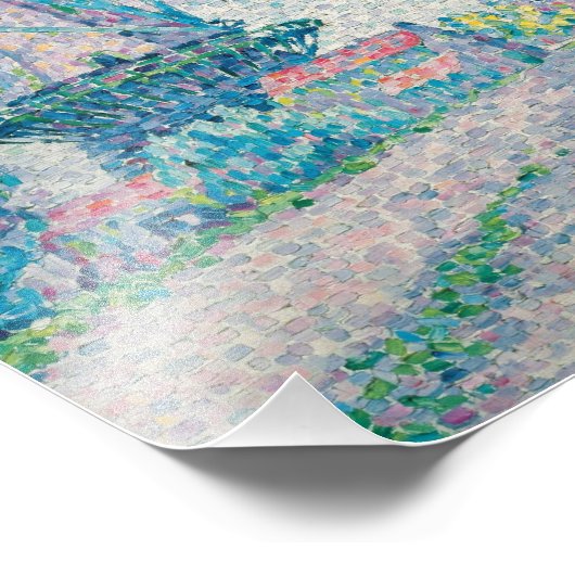 Paul Signac - Kanaal van Overschie Foto Afdruk (Hoek)