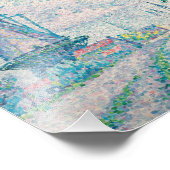 Paul Signac - Kanaal van Overschie Foto Afdruk (Hoek)