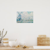 Paul Signac - Kanaal van Overschie Poster (Keuken)