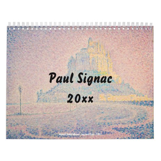Paul Signac Meesterwerken Selectie Kalender (Hoes)