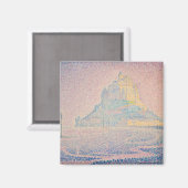 Paul Signac - Mont Saint Michel Mist en Zon Magneet (Voorkant / Achterkant)