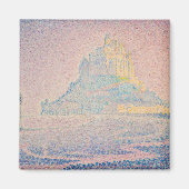 Paul Signac - Mont Saint Michel Mist en Zon Magneet (Voorkant)
