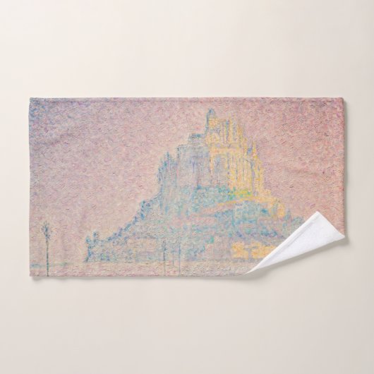 Paul Signac - Mount Saint Michel Fog en Sun Bad Handdoek (Handdoek)