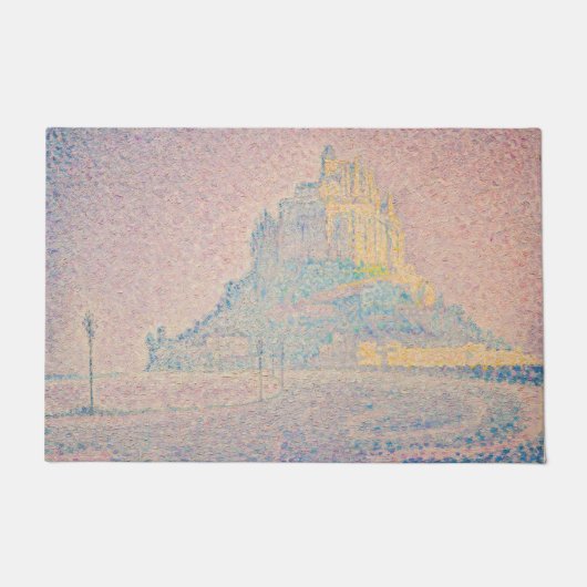 Paul Signac - Mount Saint Michel Fog en Sun Deurmat (Voorkant)