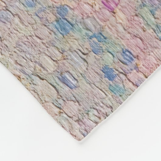 Paul Signac - Mount Saint Michel Fog en Sun Fleece Deken (Hoek)