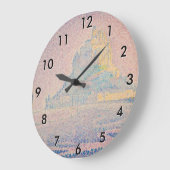 Paul Signac - Mount Saint Michel Fog en Sun Grote Klok (Hoek)