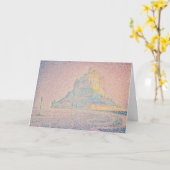 Paul Signac - Mount Saint Michel Fog en Sun Kaart (Gele Bloem)