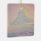 Paul Signac - Mount Saint Michel Fog en Sun Keramisch Ornament (Rechts)