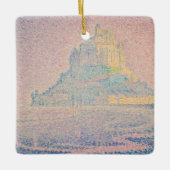 Paul Signac - Mount Saint Michel Fog en Sun Keramisch Ornament (Voorkant)