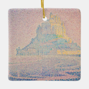 Paul Signac - Mount Saint Michel Fog en Sun Keramisch Ornament